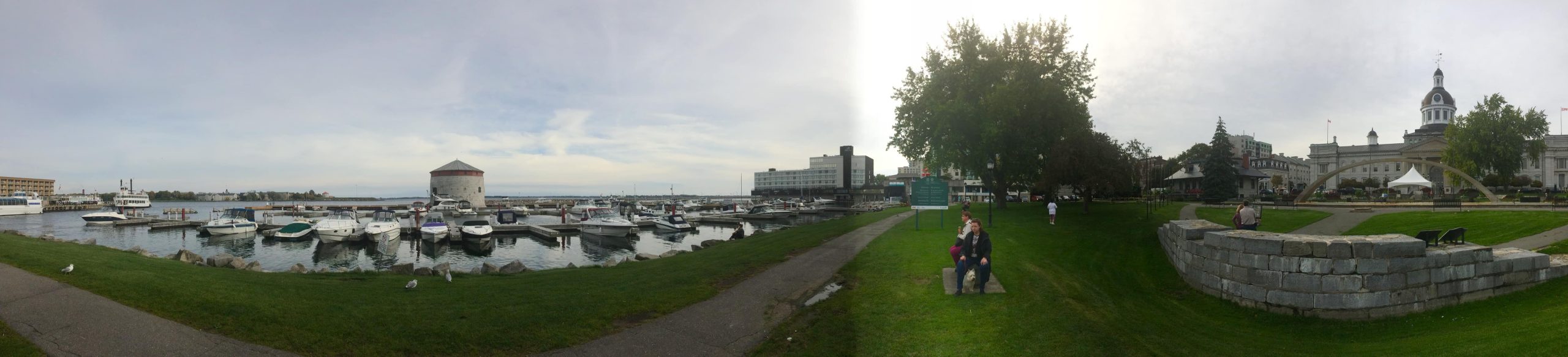Kingston waterfront and City Hall